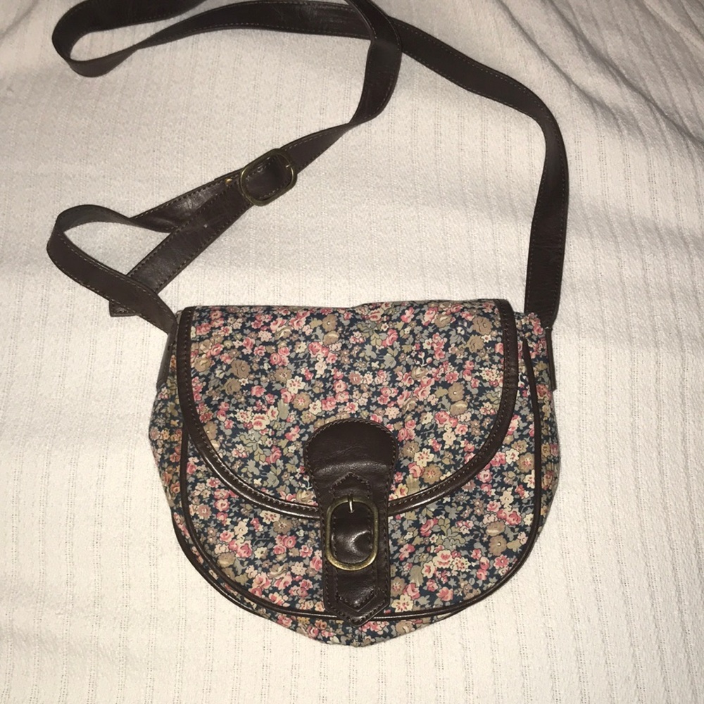 Floral Print across Body Purse